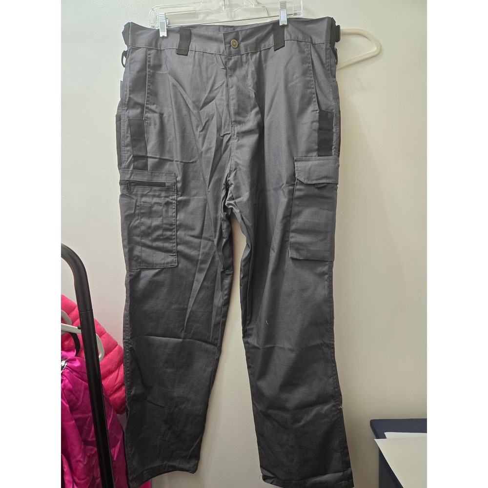 Gray Tactical Cargo Pants Multi Pocket Size 2XL NEW